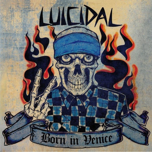 LUICIDAL – Born In Venice LP (blue vinyl)