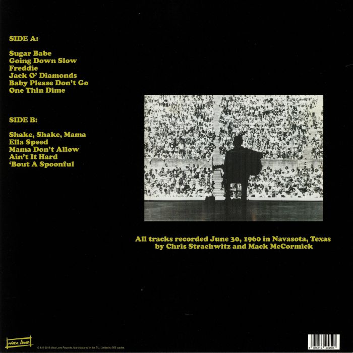 MANCE LIPSCOMB – Texas Songster LP