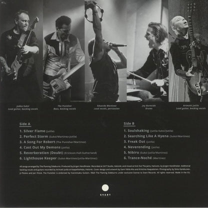 FLAMING SIDEBURNS – Silver Flames LP