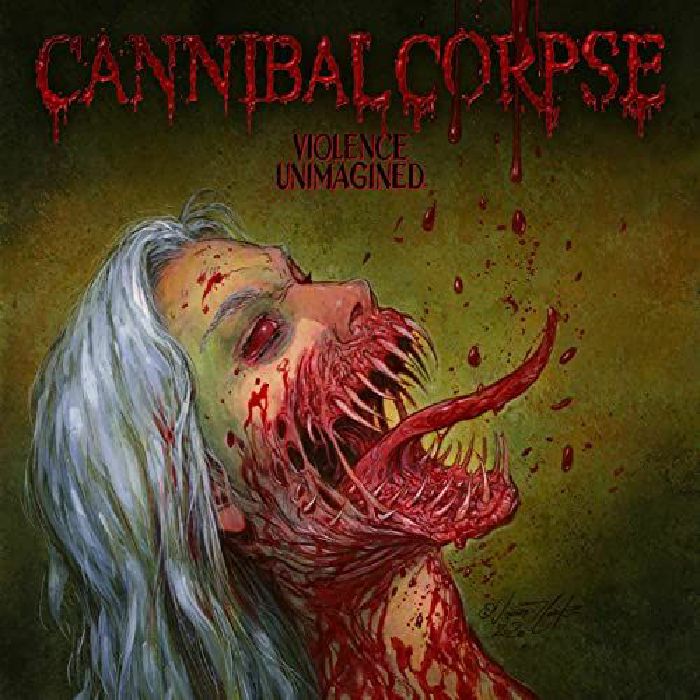 CANNIBAL CORPSE – Violence Unimagined LP (clear in red vinyl)