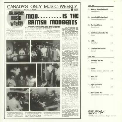 BRITISH MODBEATS – Mod Is.... The British Modbeats LP (white vinyl)