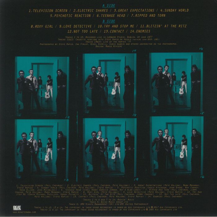 RADIATORS FROM SPACE – Studio Demos 1977 And More LP
