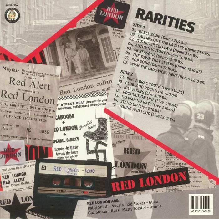 RED LONDON – Rarities LP