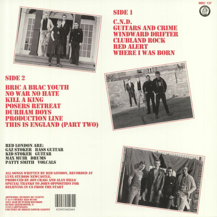 RED LONDON – This Is England LP