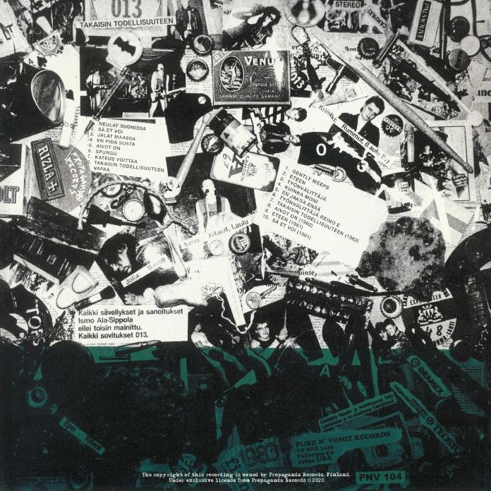 013 ‎– Takaisin Todellisuuteen LP