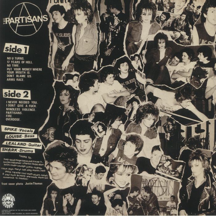 PARTISANS – S/T LP