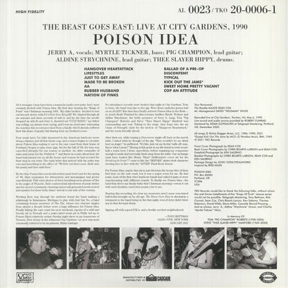 POISON IDEA – The Beast Goes East LP