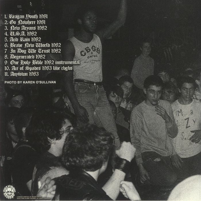 REAGAN YOUTH – Regenerated: A Collection Of Alternative Classics LP