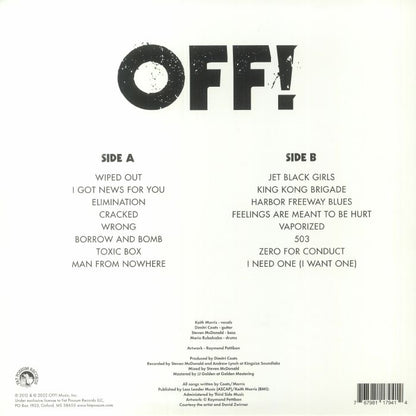 OFF! – S/T LP