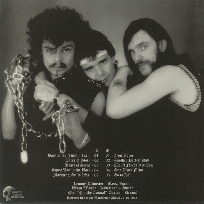 MOTÖRHEAD – Live At Manchester Apollo 06-10-1983 LP