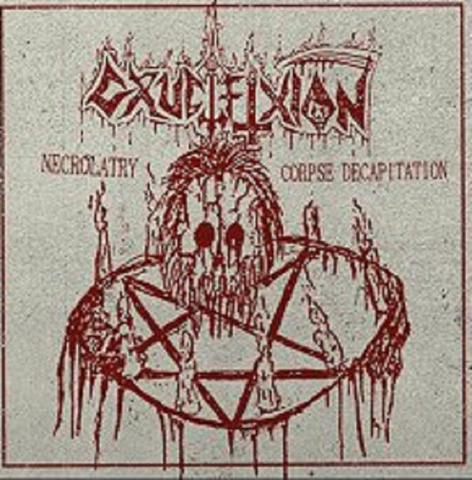 CRUCIFIXION – Necrolatry / Corpse Decapitation LP