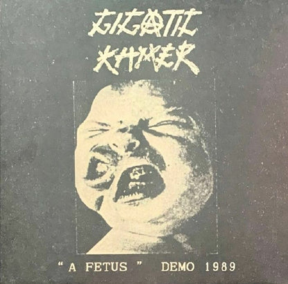 GIGATIC KHMER – "A Fetus" Demo 1989 LP (red vinyl)