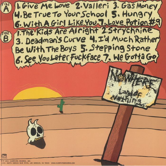QUEERS – Reverberation LP (orange vinyl)