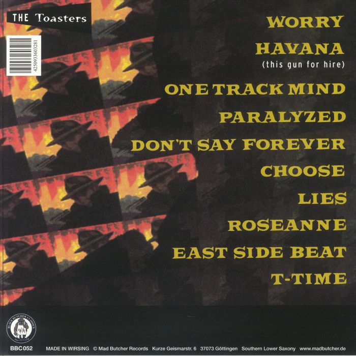 TOASTERS – This Gun For Hire LP