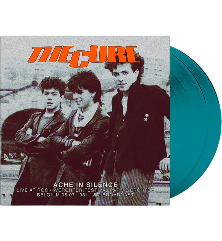CURE – Ache In Silence • Live At Rock Werchter Festival 1981 2xLP (turquoise vinyl)