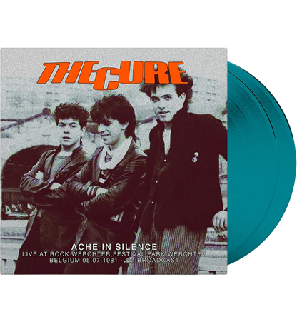 CURE – Ache In Silence • Live At Rock Werchter Festival 1981 2xLP (turquoise vinyl)