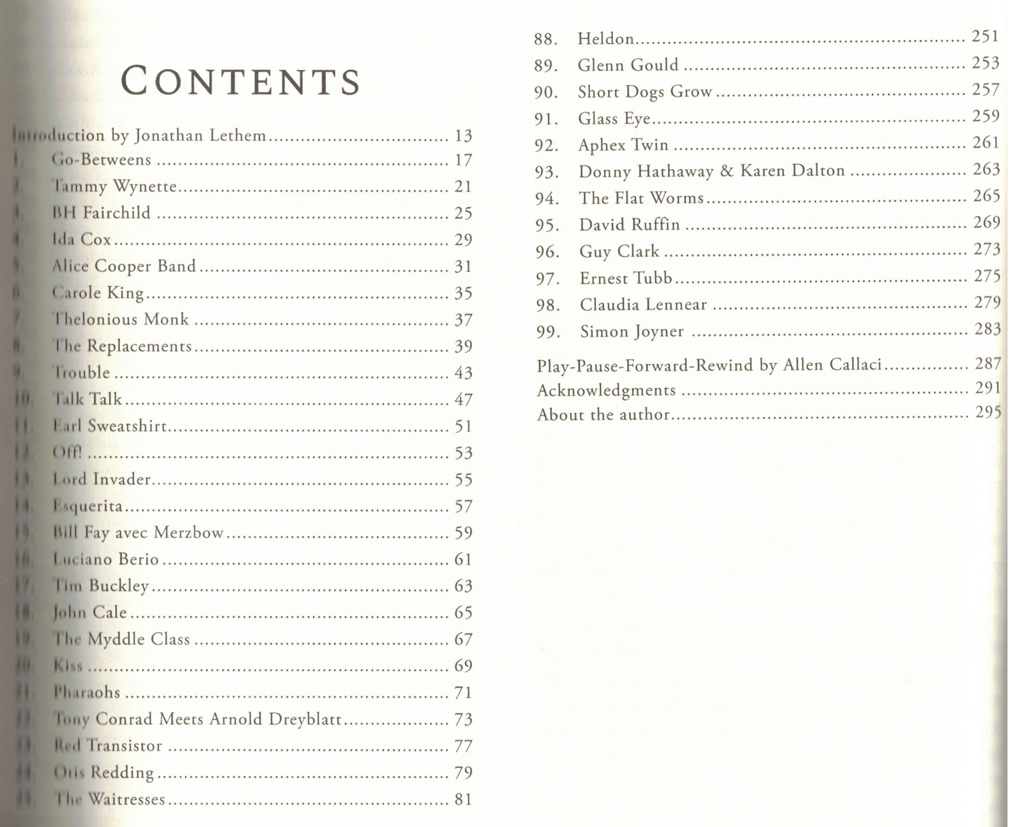 100 Cassettes by Dennis Callaci