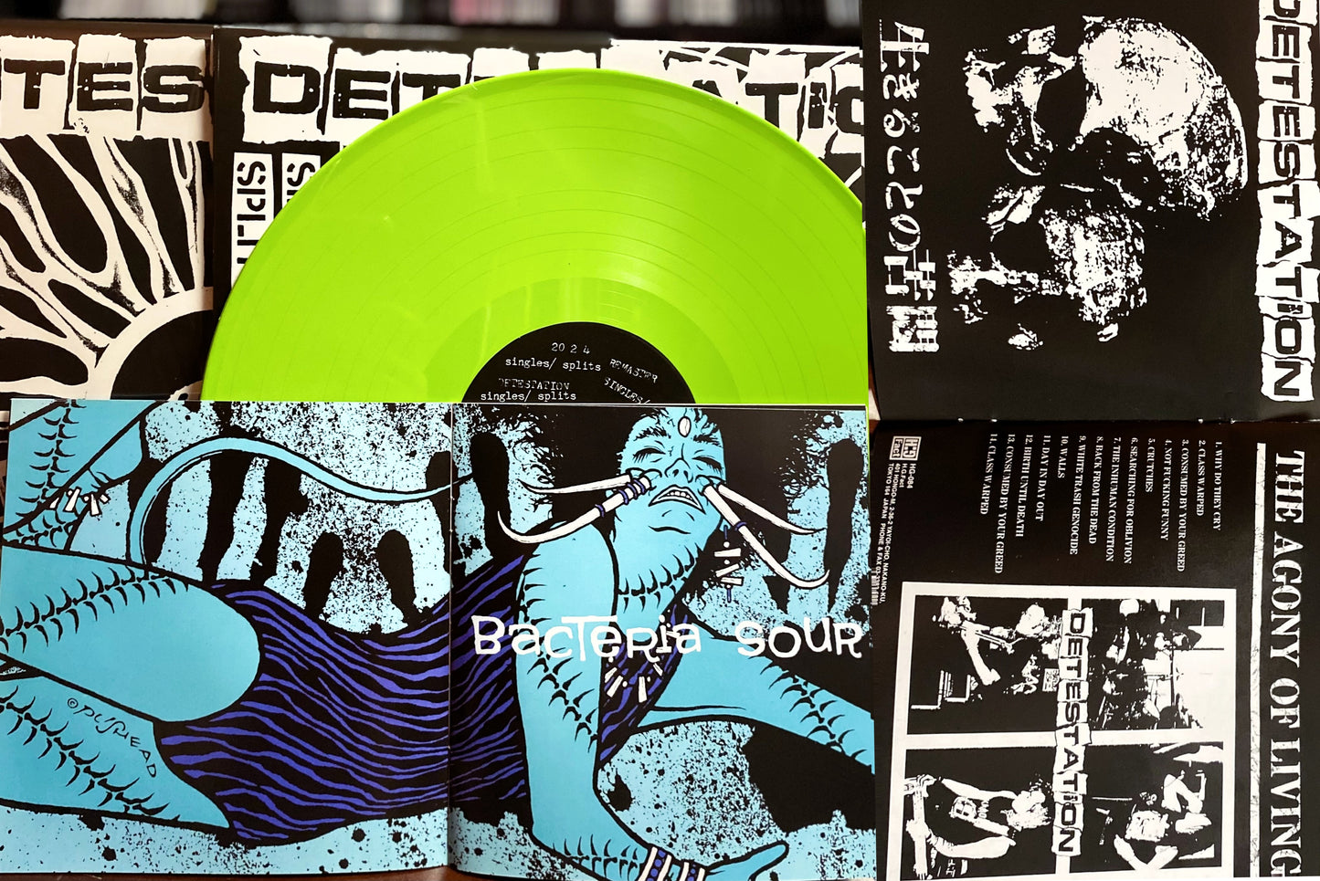 DETESTATION – Singles, Splits, ETC Collection 1996-1998 LP