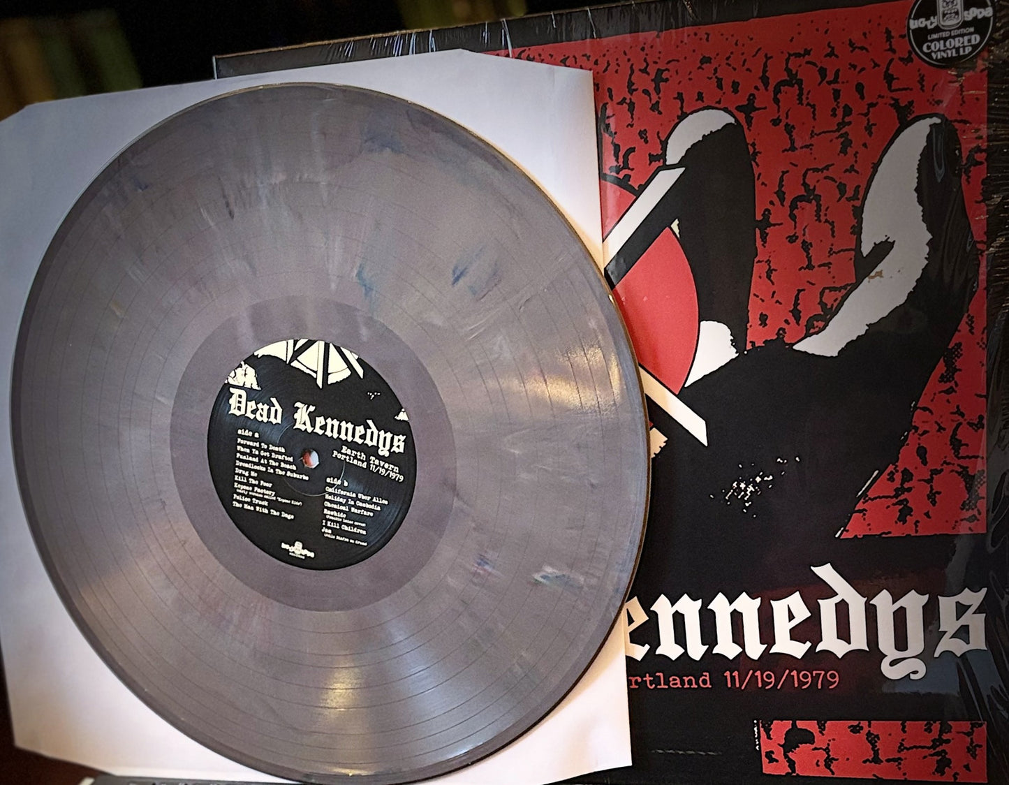 DEAD KENNEDYS – Earth Tavern • Portland 11/19/1979 LP (marbled color vinyl)