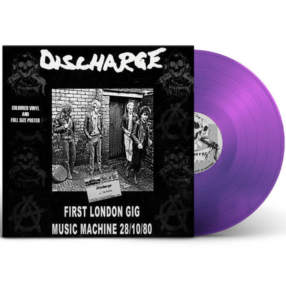 DISCHARGE – First London Gig: Music Machine 28/10/80 LP (purple vinyl)