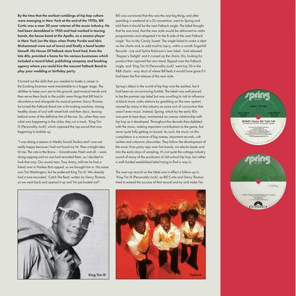 V/A – Dollar Bill Y'All • Spring Records And The First Decade Of Hip Hop 2xLP