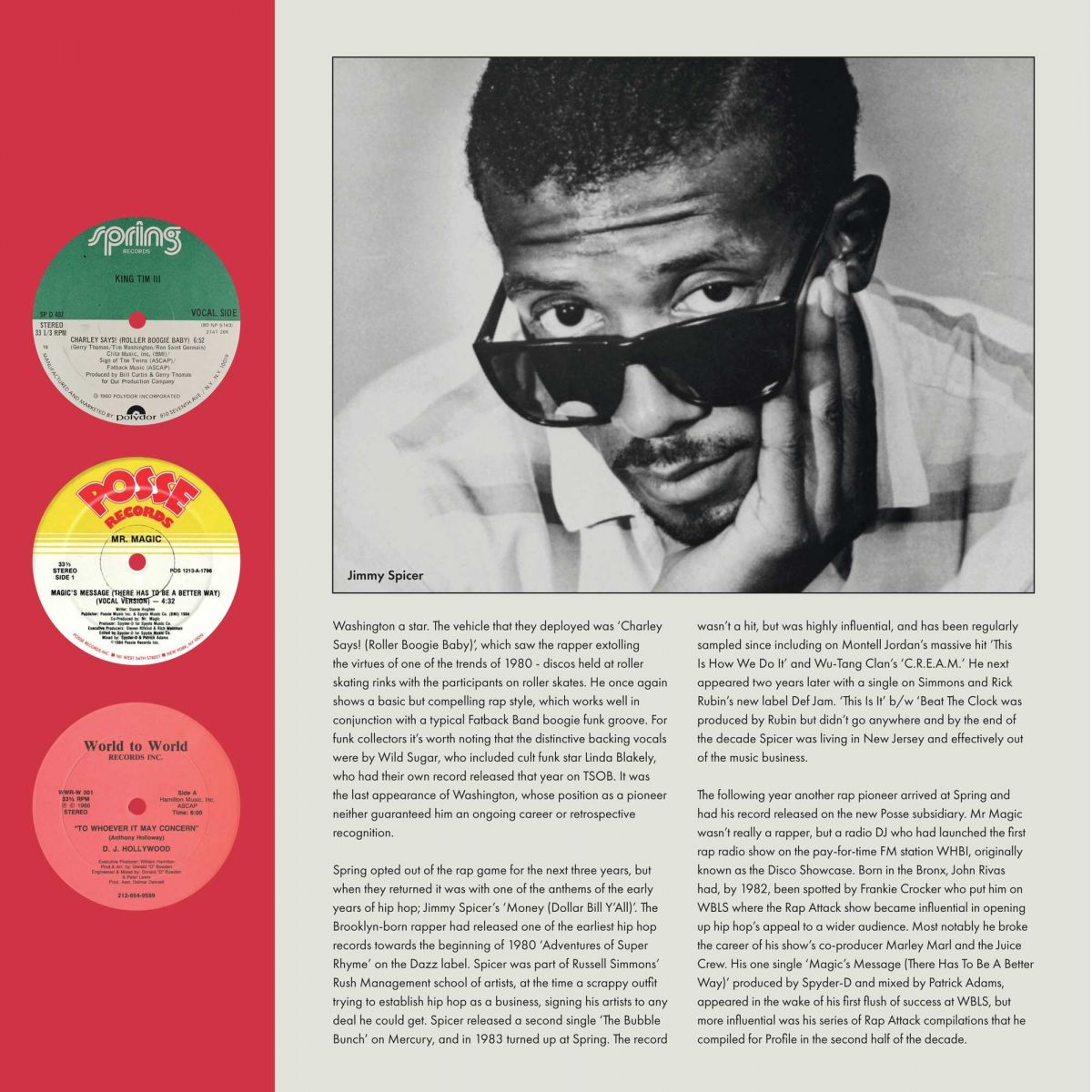 V/A – Dollar Bill Y'All • Spring Records And The First Decade Of