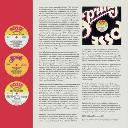 V/A – Dollar Bill Y'All • Spring Records And The First Decade Of Hip Hop 2xLP