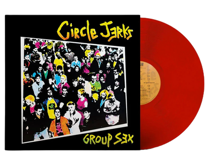 CIRCLE JERKS – Group Sex LP (red transparent vinyl)