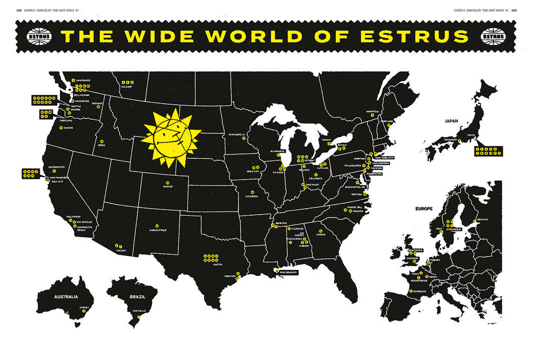 Estrus: Shovelin’ the Shit Since ’87 by Chris Alpert Coyle