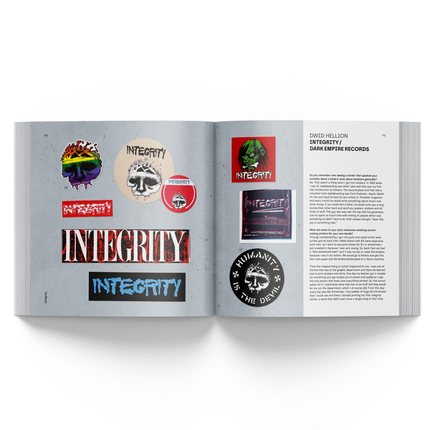 Free Stickers With Every Order: A History Of Hardcore Stickers by Thomas Rackow