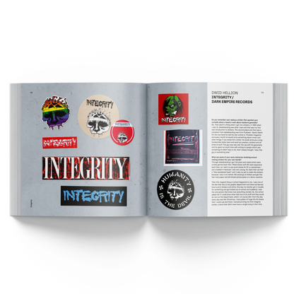 Free Stickers With Every Order: A History Of Hardcore Stickers by Thomas Rackow