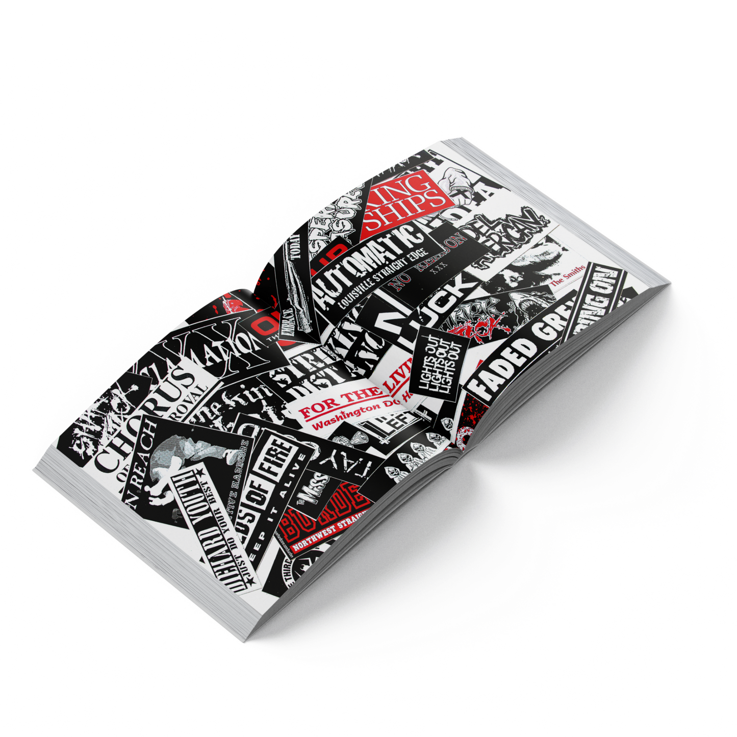 Free Stickers With Every Order: A History Of Hardcore Stickers by Thomas Rackow