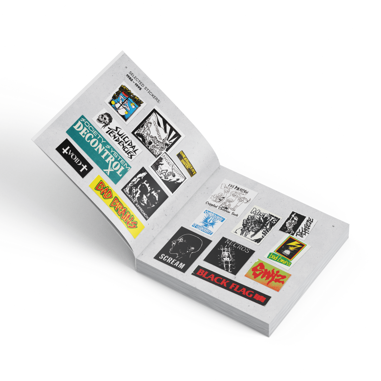 Free Stickers With Every Order: A History Of Hardcore Stickers by Thomas Rackow