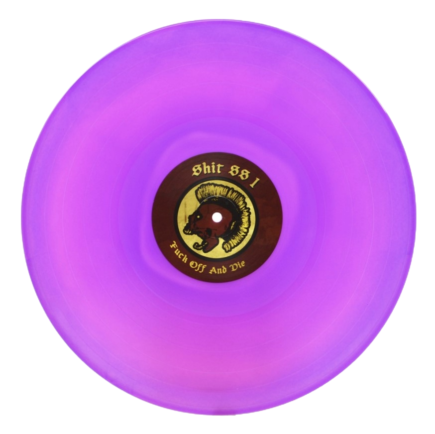 SHITFUCKER – Suck Cocks In Hell LP ("Grimace" neon purple vinyl)