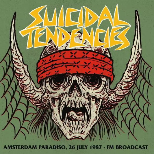 SUICIDAL TENDENCIES – Amsterdam Paradiso LP (white vinyl)