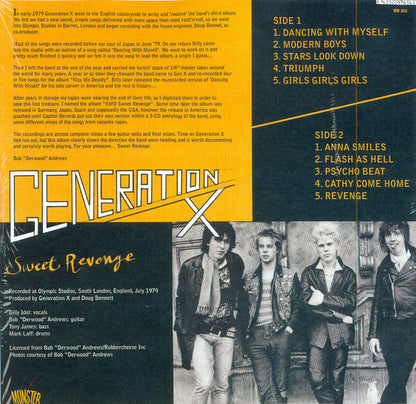 GENERATION X – Sweet Revenge LP