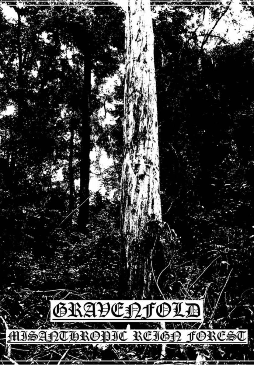 GRAVENFOLD – Misanthropic Reign Forest Cassette