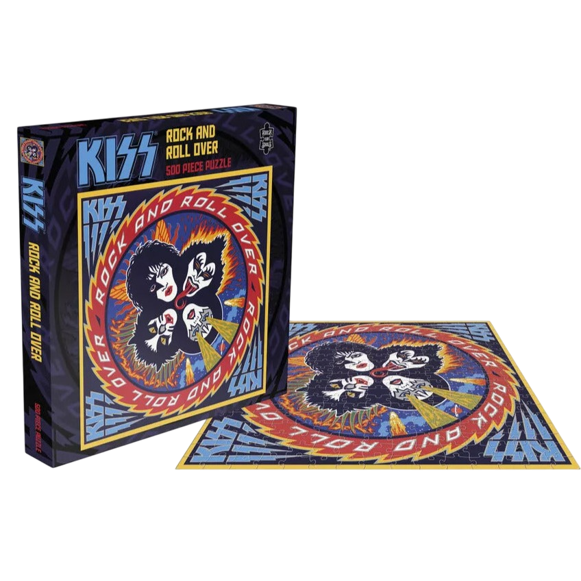 KISS – Rock & Roll Over | 500 Piece Jigsaw Puzzle