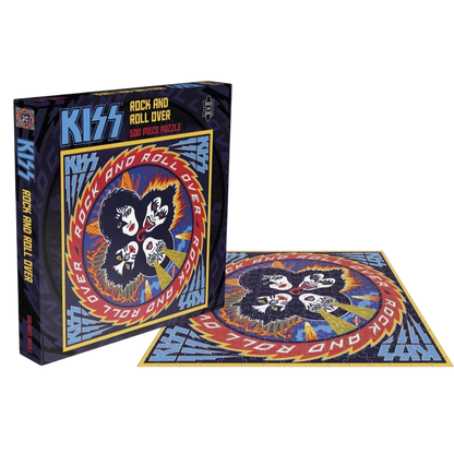 KISS – Rock & Roll Over | 500 Piece Jigsaw Puzzle