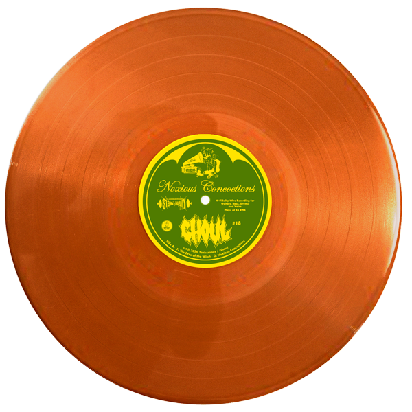 GHOUL – Noxious Concoctions LP ("Orange Krush" vinyl)