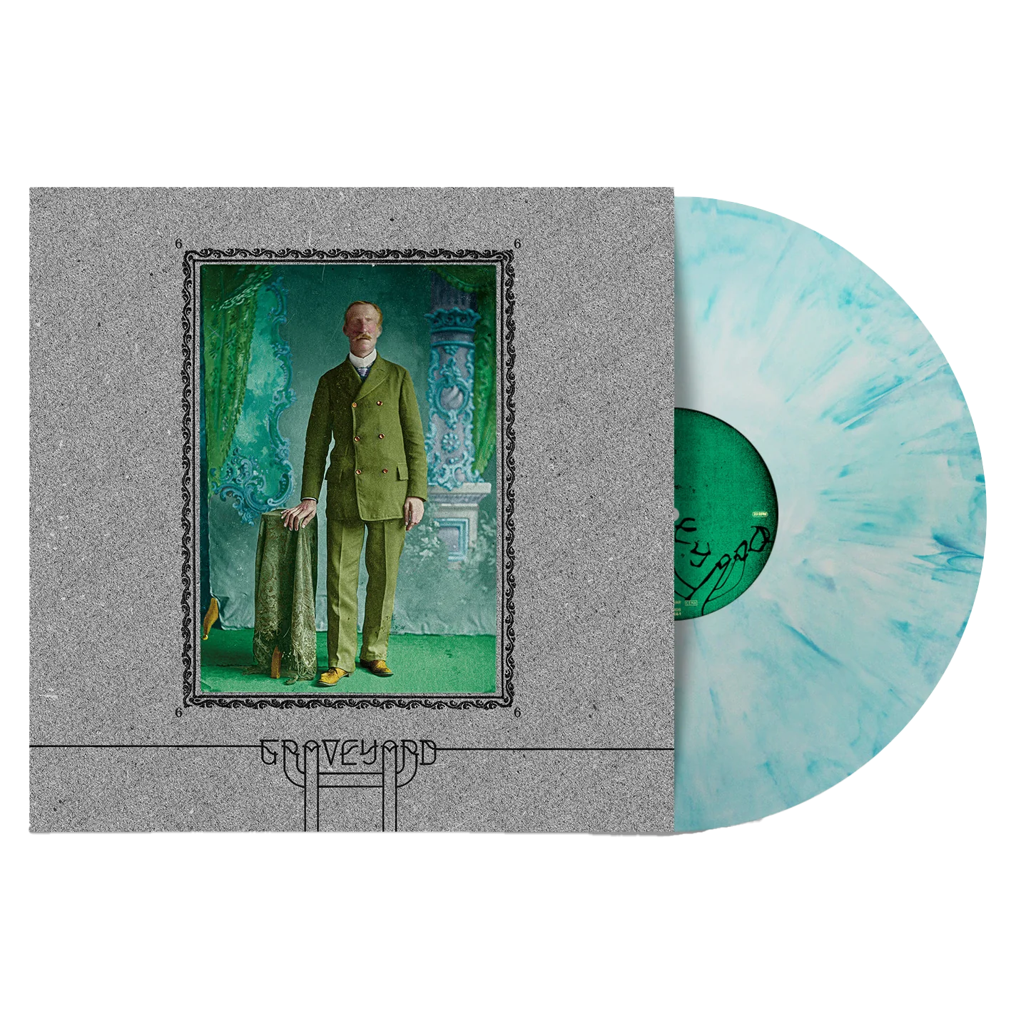 GRAVEYARD – 6 LP (white/sky blue marbled vinyl)