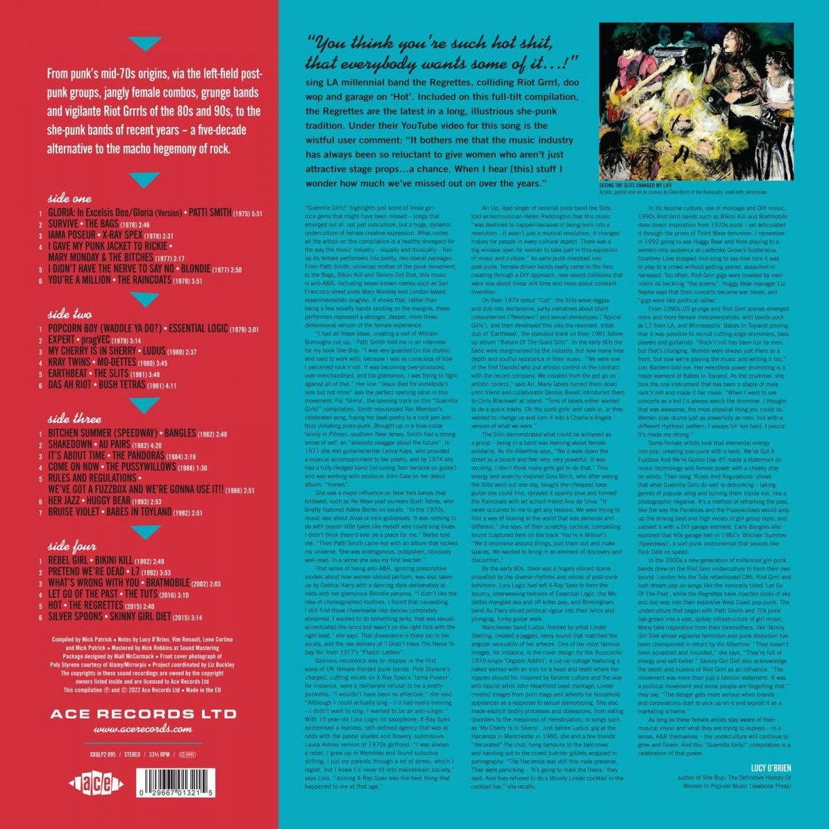 V/A – Guerrilla Girls! • She-Punks & Beyond 1975-2016 2xLP