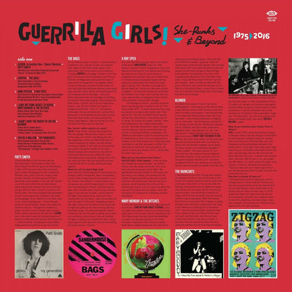 V/A – Guerrilla Girls! • She-Punks & Beyond 1975-2016 2xLP