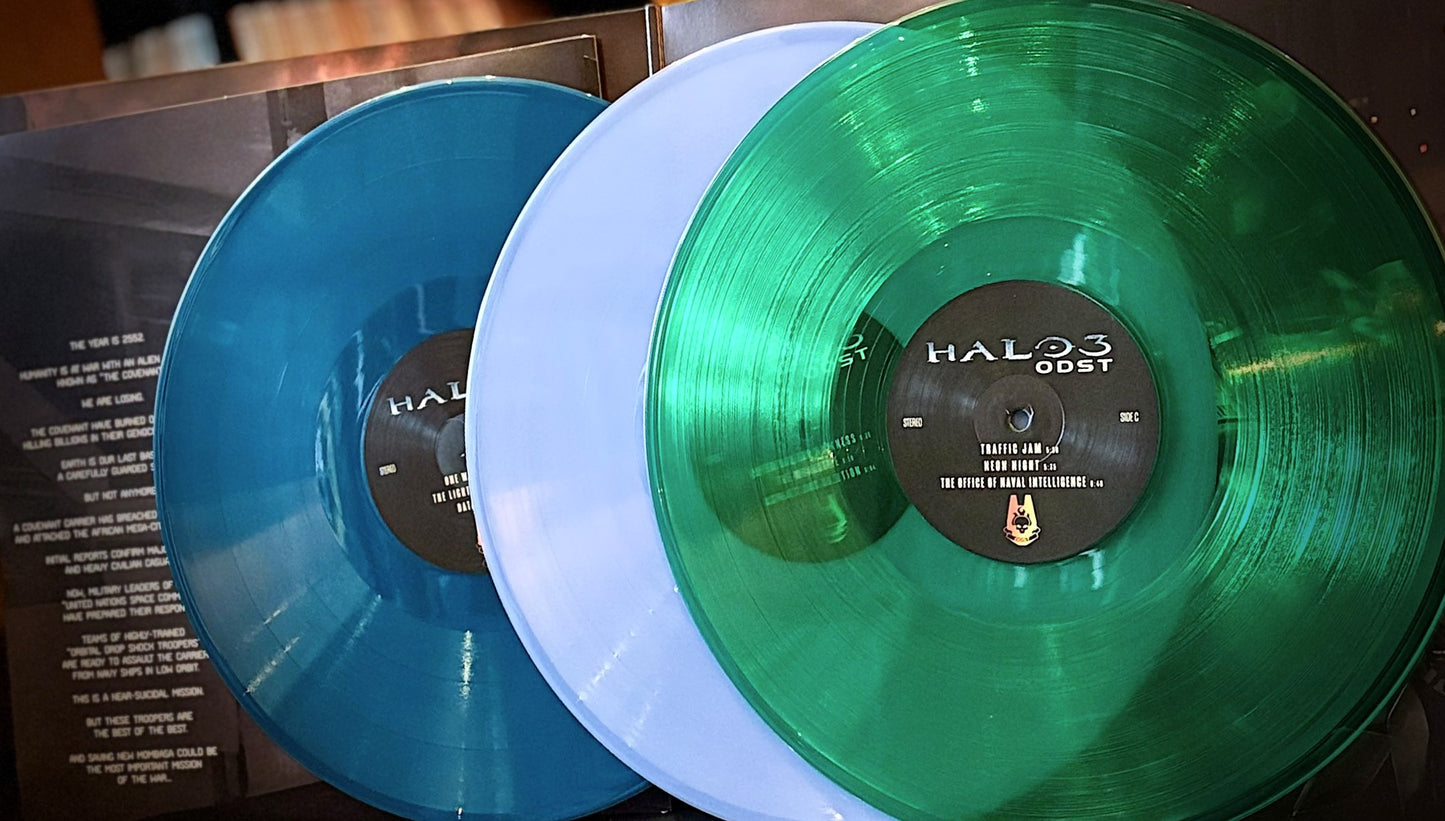 MARTIN O'DONNELL / MICHAEL SALVATORI – Halo 3: ODST (Original Soundtrack) 3xLP (color vinyl)