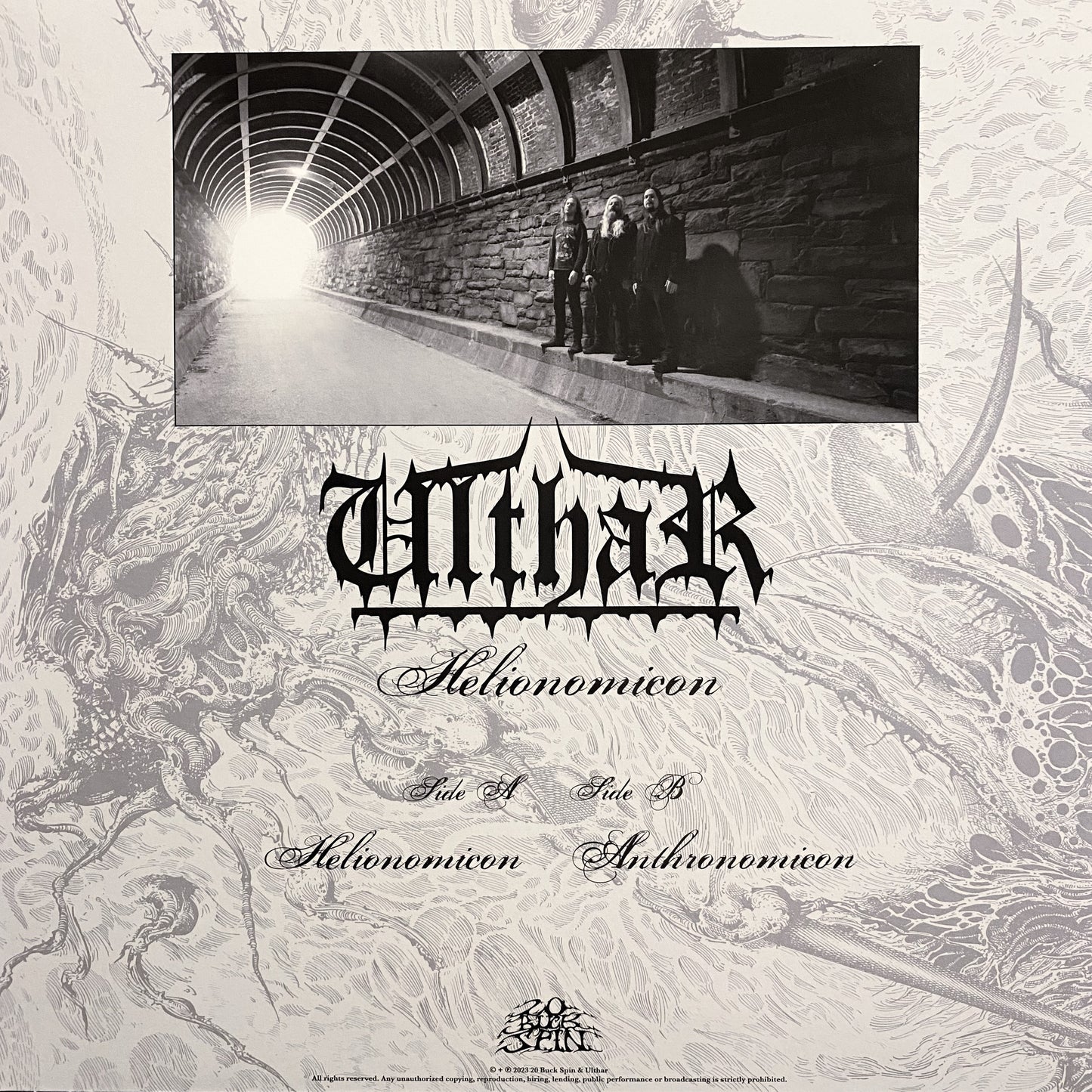 ULTHAR – Helionomicon LP (white/ultra clear vinyl)