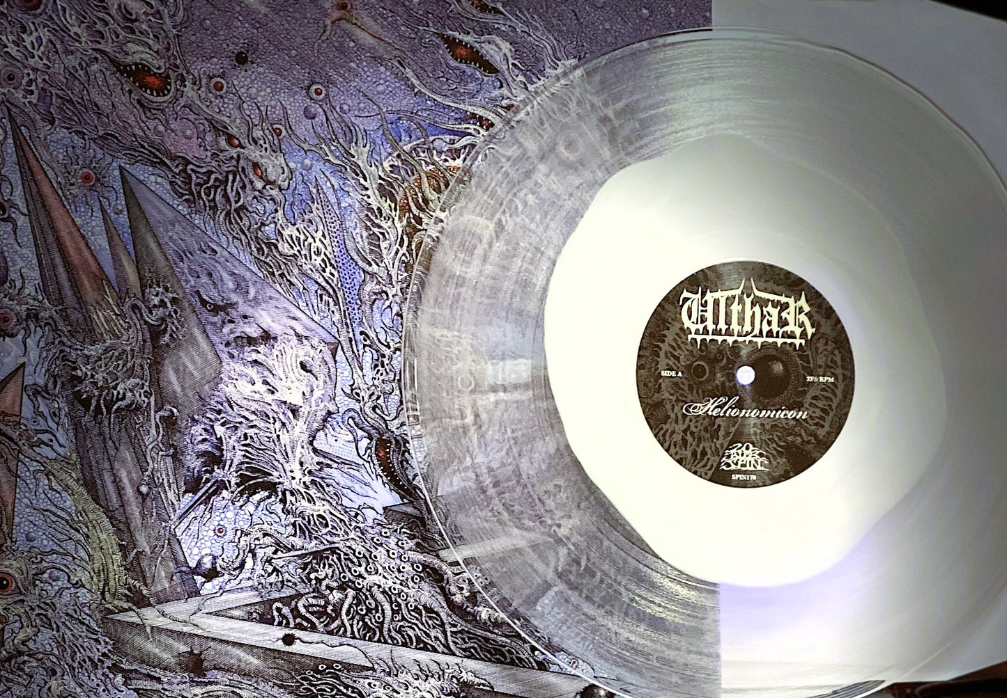 ULTHAR – Helionomicon LP (white/ultra clear vinyl)