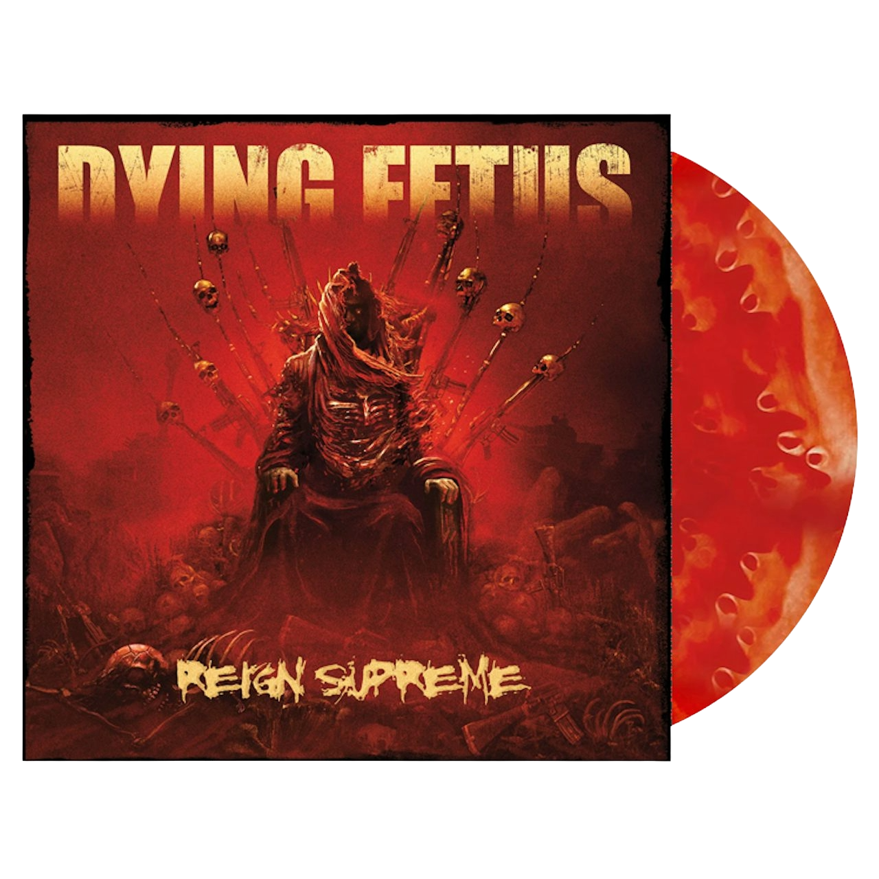 DYING FETUS – Reign Supreme LP ("Pool Of Blood" red cloudy vinyl)