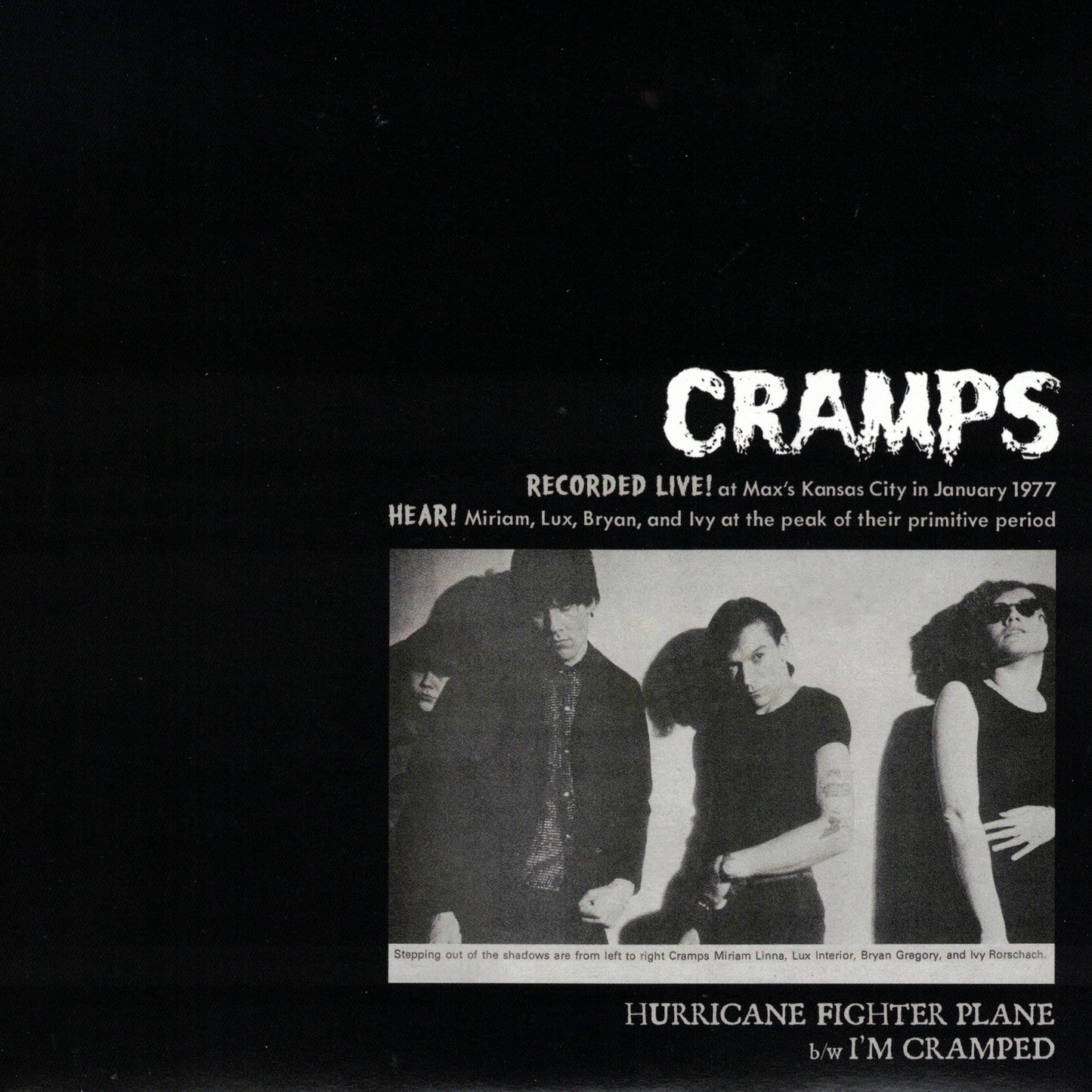 CRAMPS – Dance Of The Cannibals Of Sex 7" (violet vinyl)
