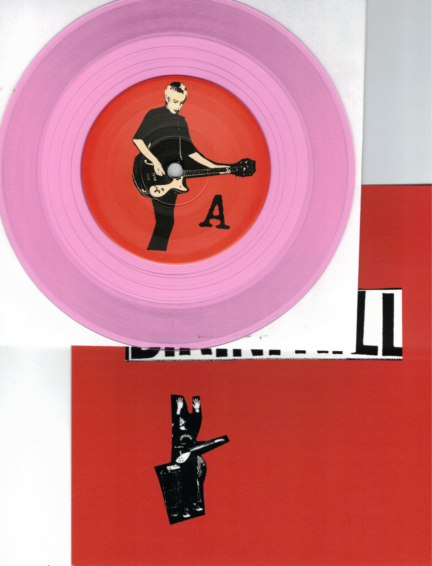 BIKINI KILL – I Like Fucking / I Hate Danger 7" (clear pink vinyl)