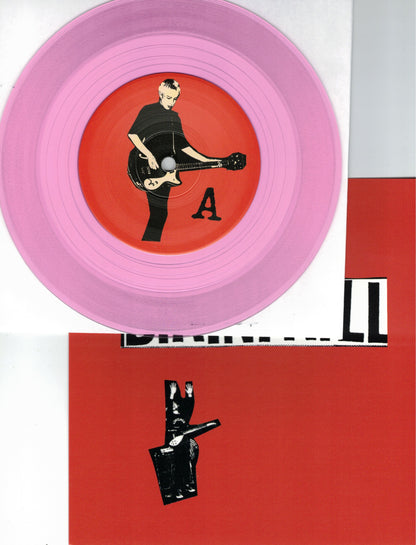 BIKINI KILL – I Like Fucking / I Hate Danger 7" (clear pink vinyl)